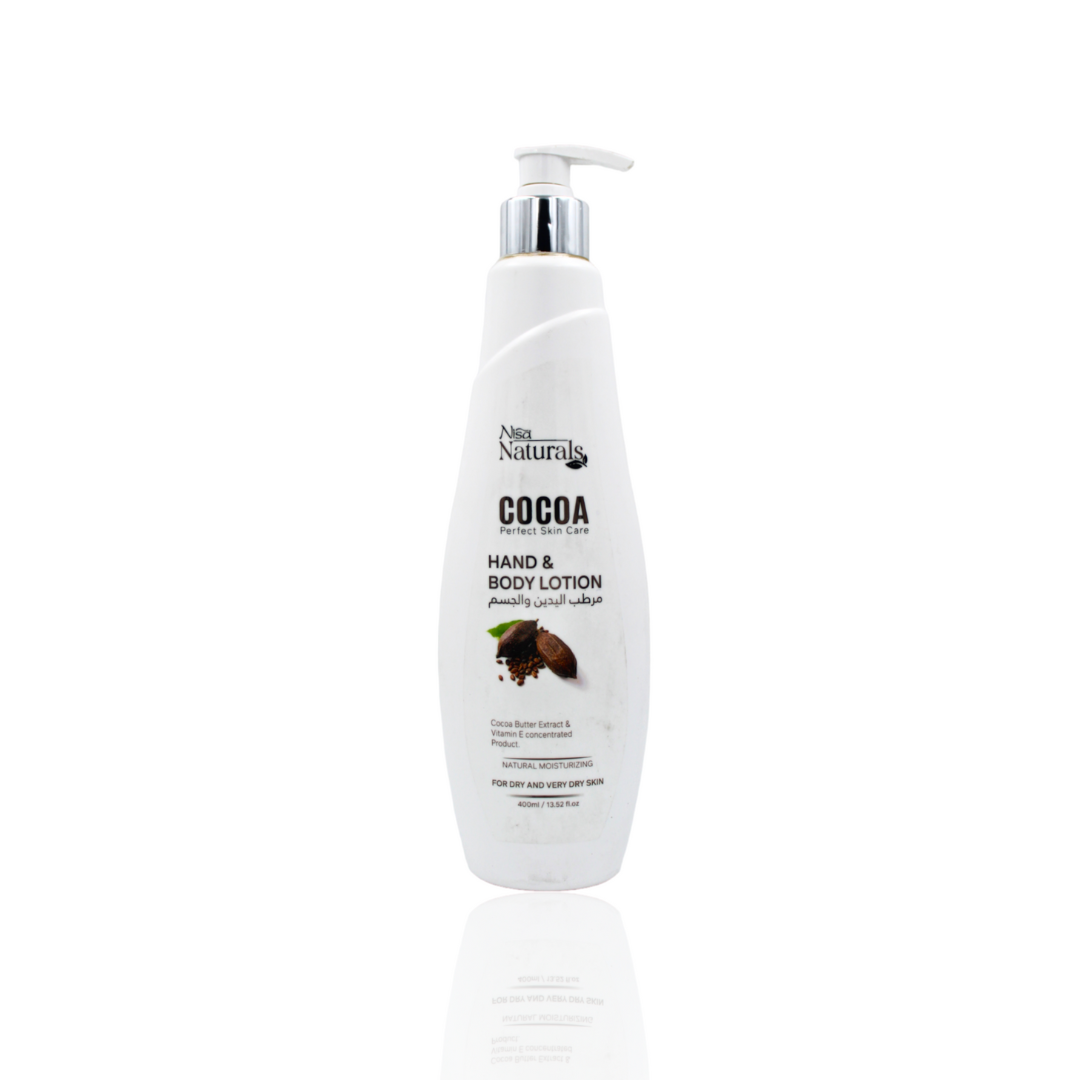 Nisa Naturals - Hand & Body Lotion - Cocoa 400ML