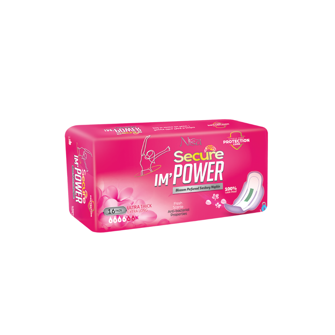 Nisa - IM'Power Secure Pads - Ultra Thick (Extra Long)