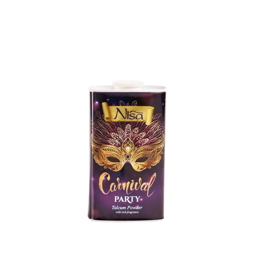 Nisa Tin Talcum Carnival 100GM