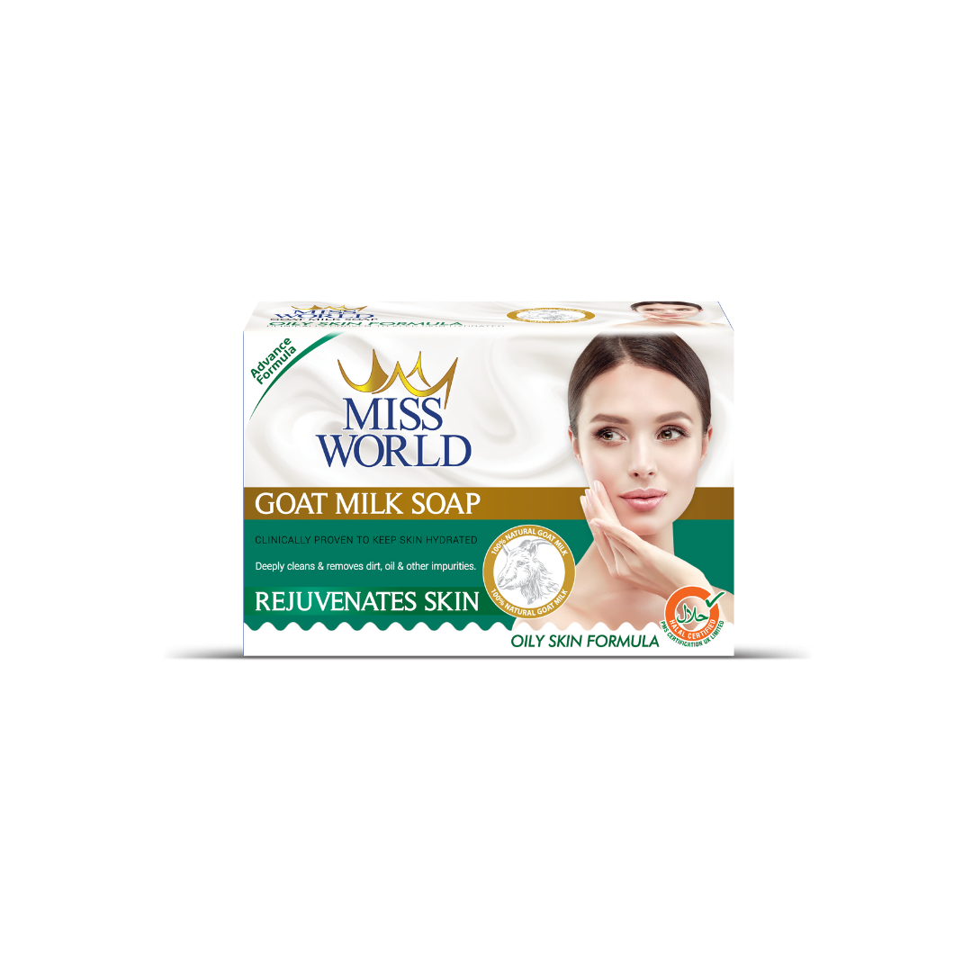 Miss World Goat Milk Soap - Oily Skin