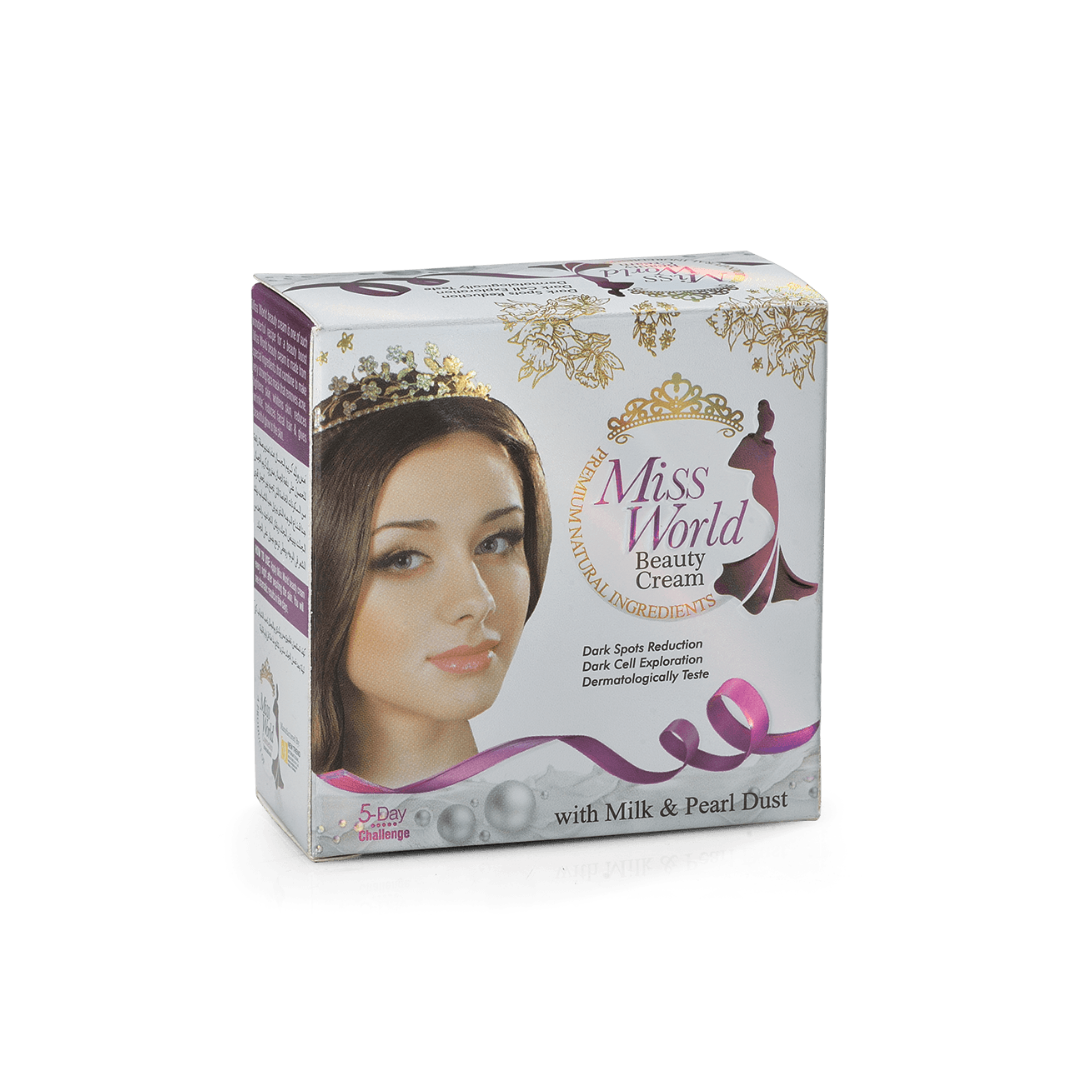 Miss World Beauty Cream (White, Black)