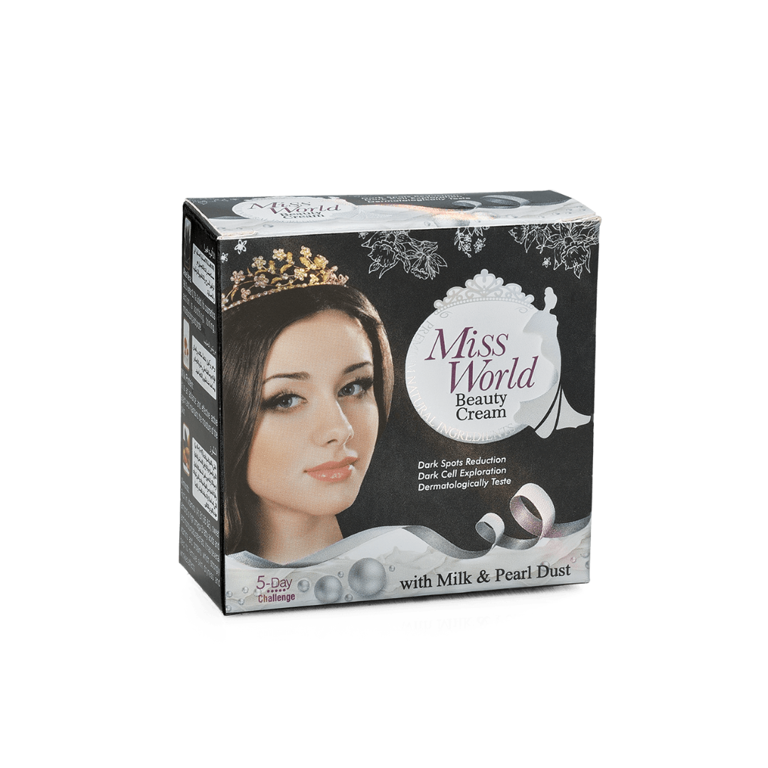 Miss World Beauty Cream (White, Black)