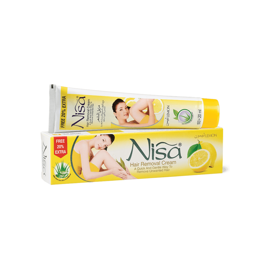 Nisa Hair Removal Cream LEMON 120ML