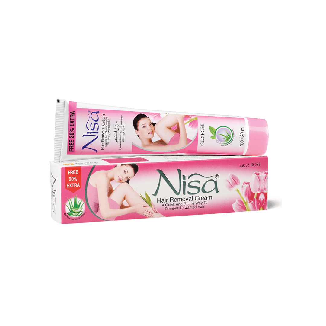 Nisa Hair Removal Cream ROSE 120ML