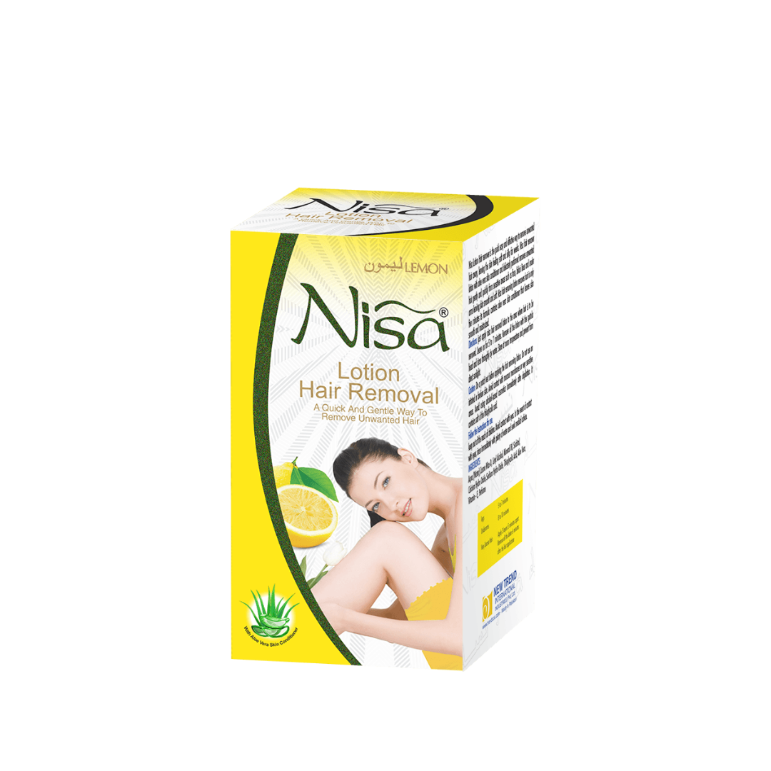 Nisa Hair Removal Lotion LEMON 120ML