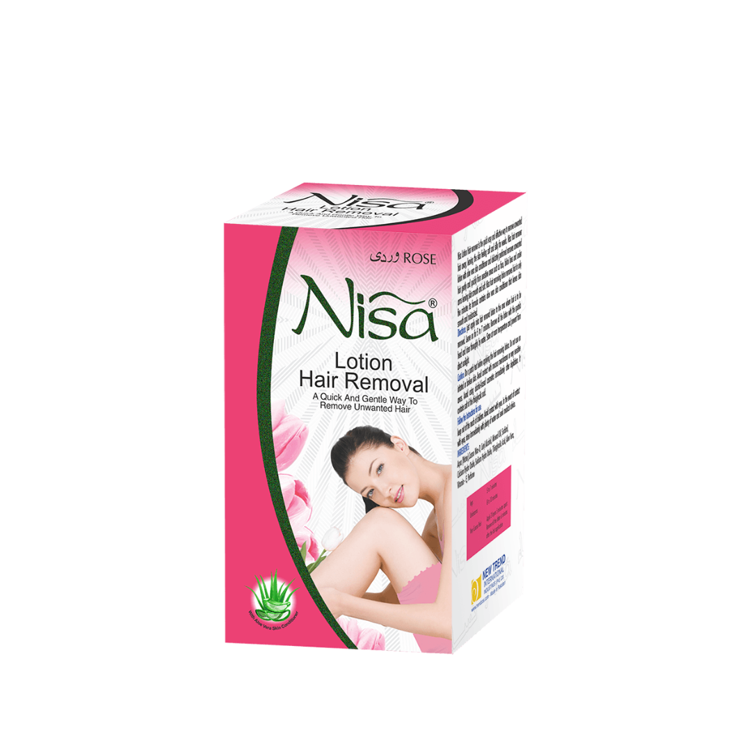 Nisa Hair Removal Lotion ROSE 120ML