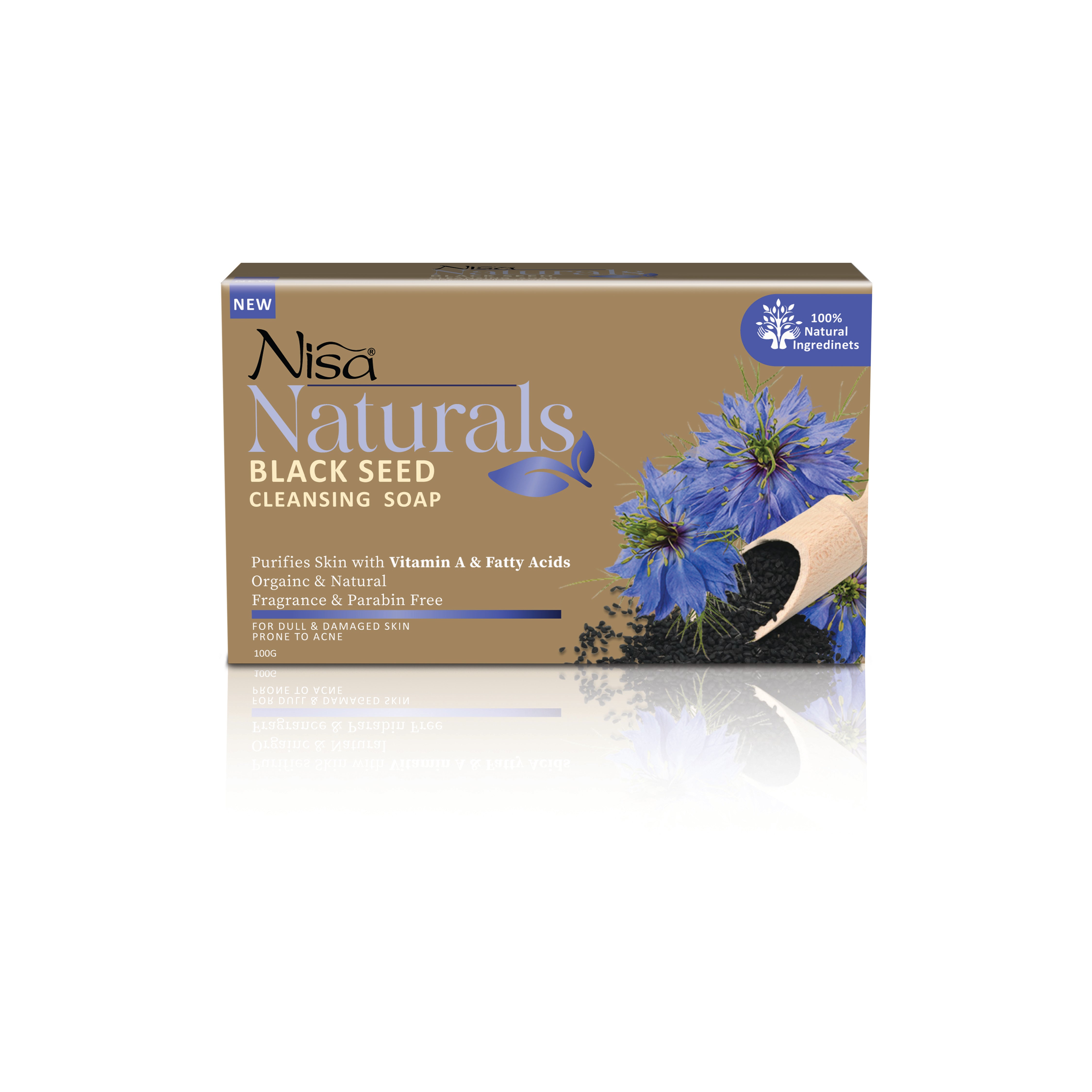 Nisa Naturals - Black Seed Cleansing Soap