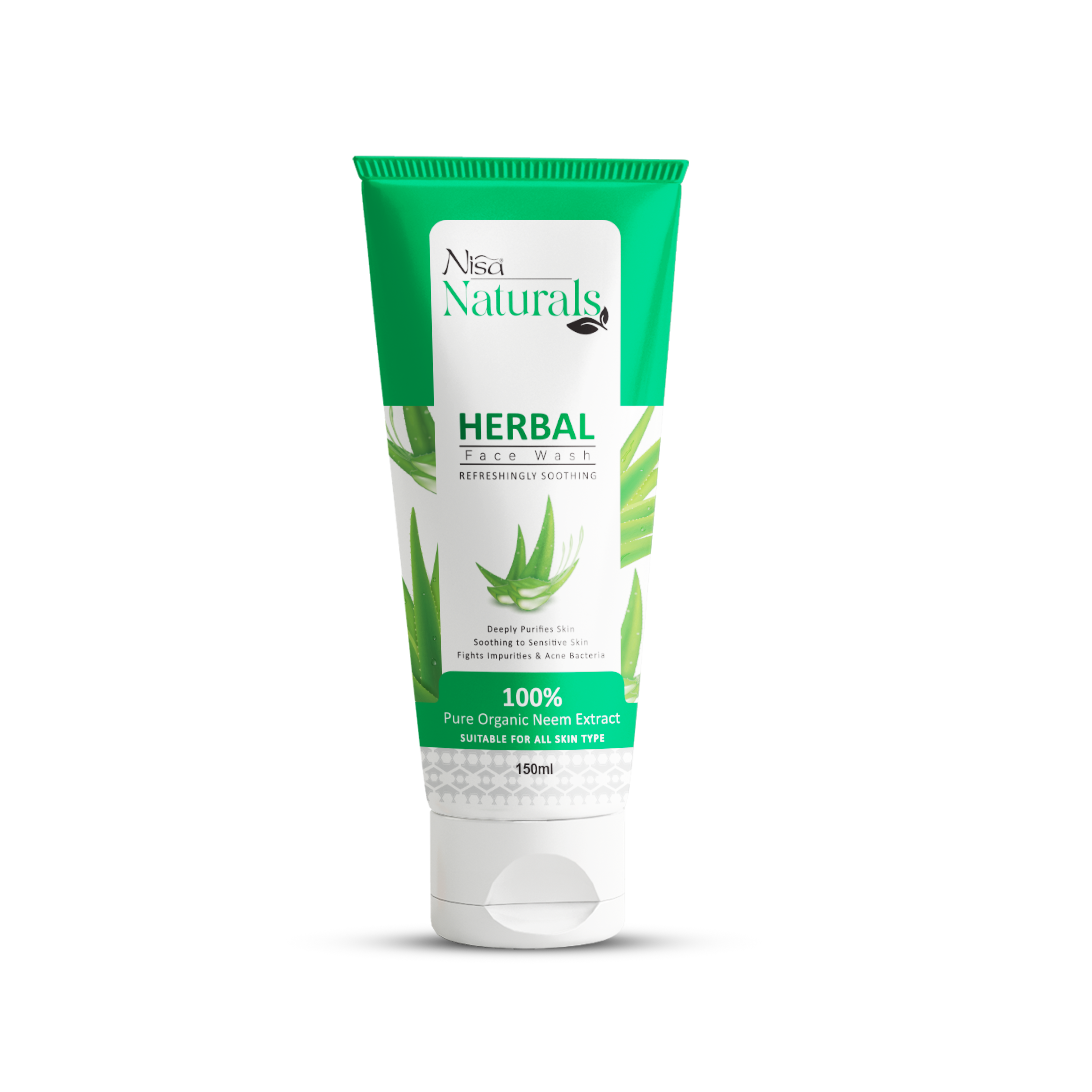 Nisa Naturals - Herbal Face wash 150 ML