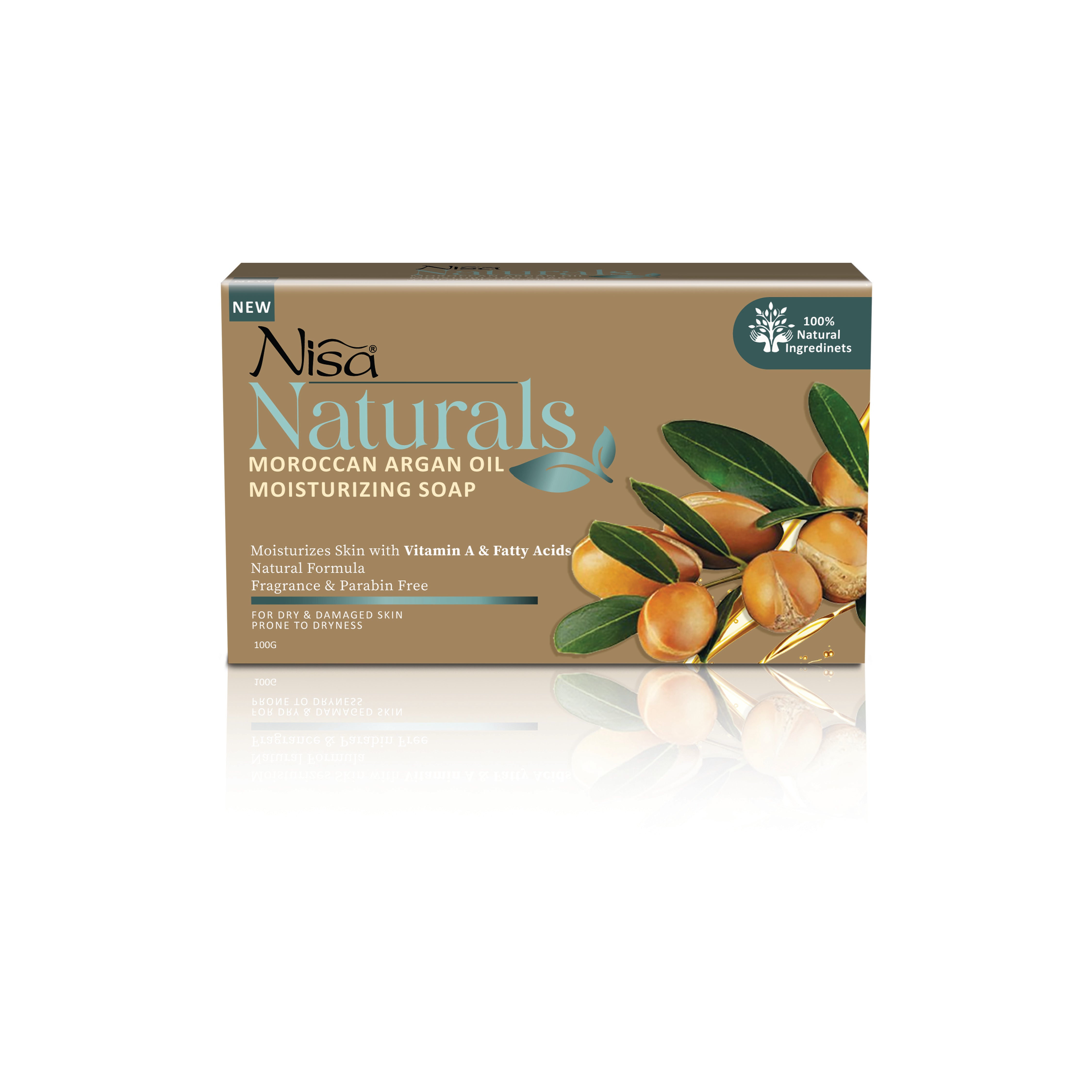 Nisa Naturals - Moroccan Argan Oil Moisturizing Soap