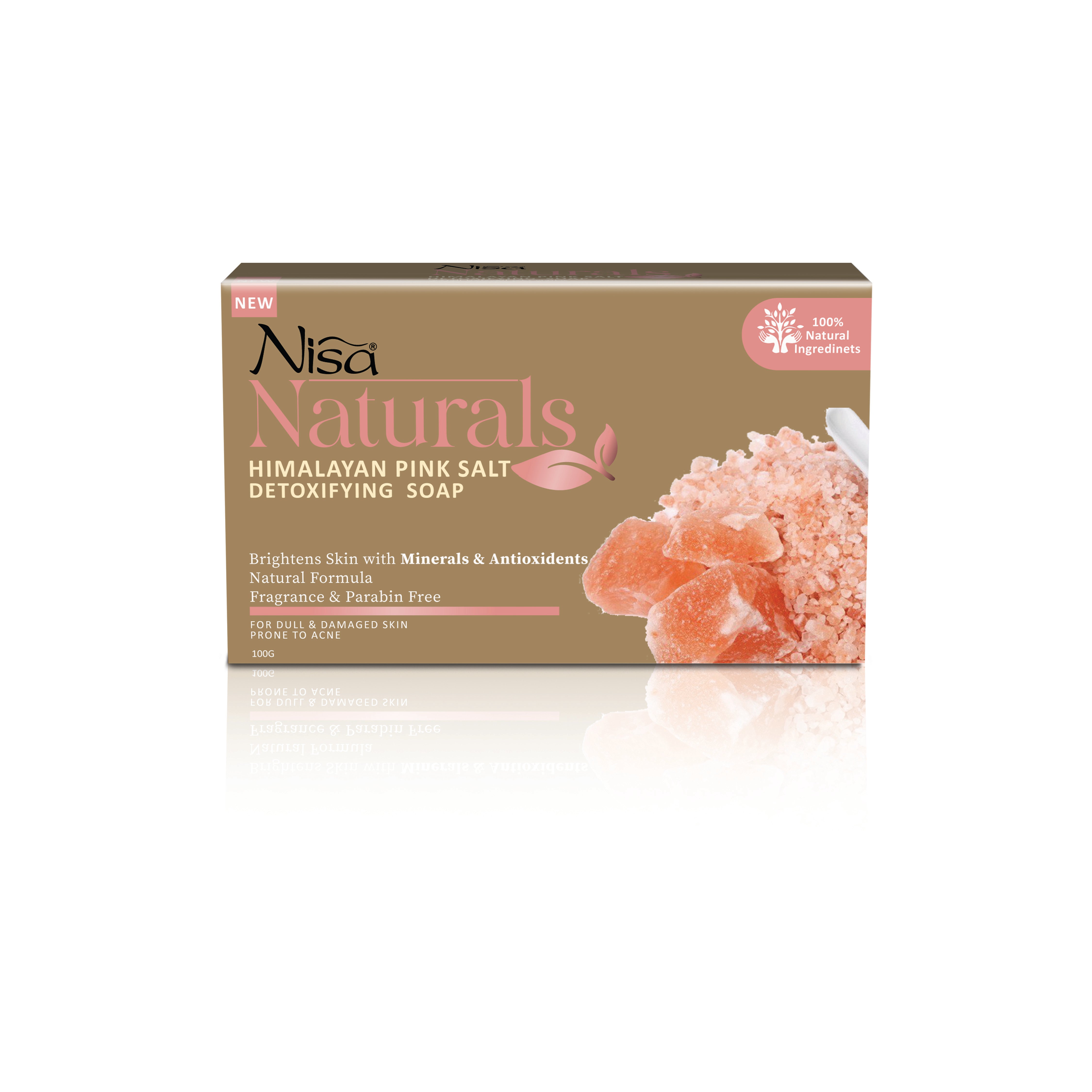 Nisa Naturals - Himalayan Pink Salt Soap