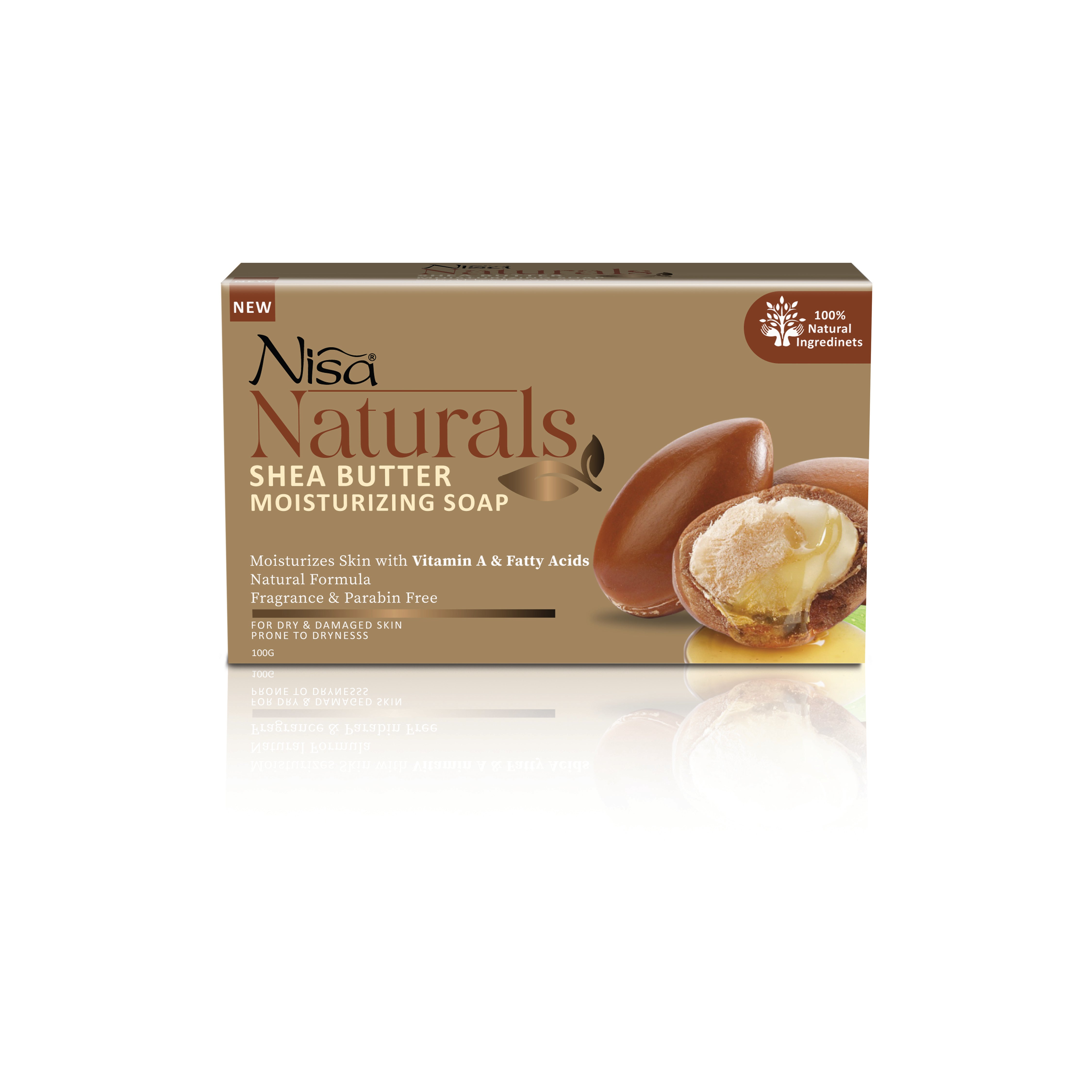 Nisa Naturals - Shea Butter Moisturizing Soap